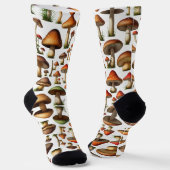 Design der Pilzkollektion Socken (Gewinkelt)