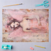 Design der Pink-Engel-Serie #9 Seidenpapier (Basteln)