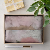 Design der Pink-Engel-Serie "Whimsical" #10 Seidenpapier (Geschenk)