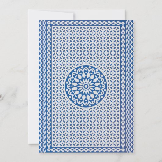 Design der Poker Night Playing Cards Einladung (Rückseite)