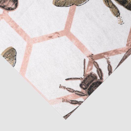 Design der Princess Bee Series 34 Seidenpapier (Ausschnitt)