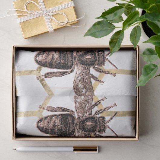 Design der Princess Bee Series 39 Seidenpapier (Geschenk)