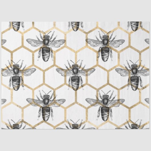 Design der Princess Bee Series 40 Seidenpapier (Vorderseite)