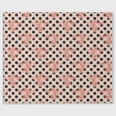 Design der Princess-Bienenreihe 3 Geschenkpapier (Flach)