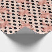 Design der Princess-Bienenreihe 3 Geschenkpapier (Ecke)