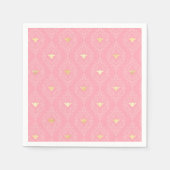 Design der Princess-Bienenreihe #3 Serviette (Vorderseite)