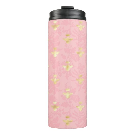 Design der Princess-Bienenreihe #4 Thermosbecher (Vorderseite)