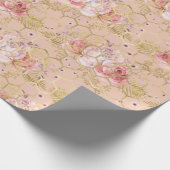 Design der Princess-Bienenreihe 5 Geschenkpapier (Ecke)