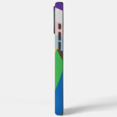 Design der Progress-Pride-Flaggen - inklusive LGBT Case-Mate iPhone Hülle (Rückseite / Links)