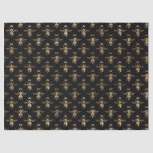 Design der Queen Bee Series 12-Tissue Paper Seidenpapier (Vorderseite)