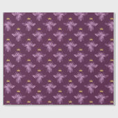 Design der Queen Bee Series 8 Geschenkpapier (Flach)