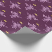 Design der Queen Bee Series 8 Geschenkpapier (Ecke)