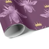 Design der Queen Bee Series 8 Geschenkpapier (Rolleneckpunkt)