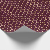 Design der Queen Bee Series 9 Geschenkpapier (Ecke)