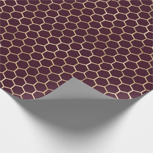 Design der Queen Bee Series 9 Geschenkpapier (Ecke)