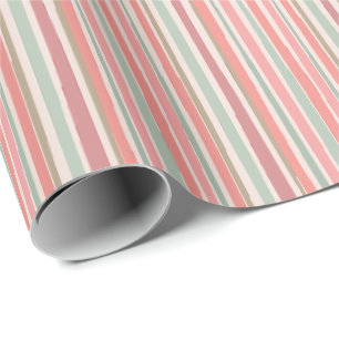 Design der Random-Streifen Geschenkpapier