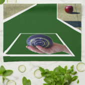 Design der Rasenbowls, Geschirrtuch (Gefaltet)