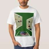 Design der Rasenbowls, T-Shirt (Vorderseite)