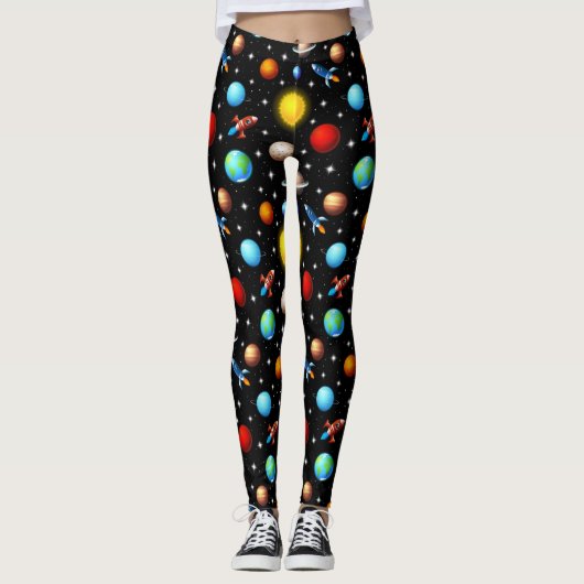 Design der Raumsicherheit Leggings (Vorderseite)