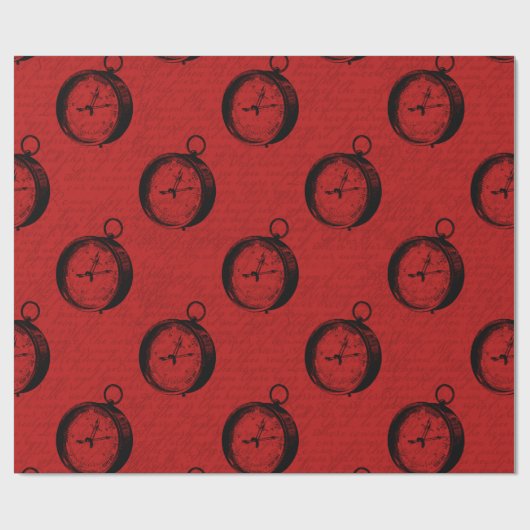 Design der Red and Navy Nautical Series 16 Geschenkpapier (Flach)