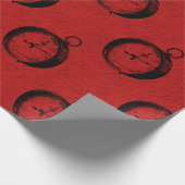 Design der Red and Navy Nautical Series 16 Geschenkpapier (Ecke)