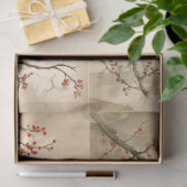 Design der Red Kardinal Serie 2 Seidenpapier (Geschenk)