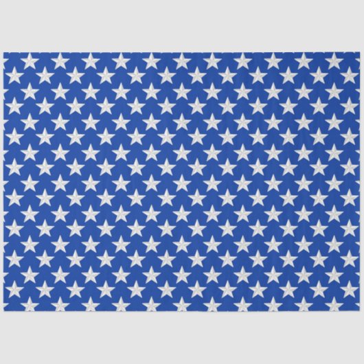 Design der Red White and Blue Serie 13 Seidenpapier (Vorderseite)