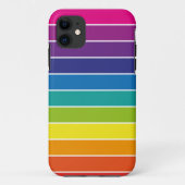 Design der Regenbogenfarben Case-Mate iPhone Hülle (Rückseite)