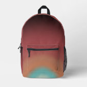 Design der Regenbogenkunst im Südwesten der Wüste Bedruckter Rucksack (Vorderseite)