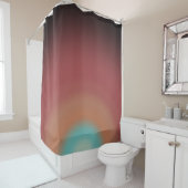 Design der Regenbogenkunst im Südwesten der Wüste Duschvorhang (Beispiel)