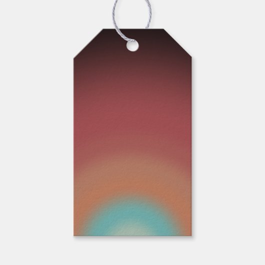 Design der Regenbogenkunst im Südwesten der Wüste Geschenkanhänger (Vorderseite)