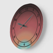 Design der Regenbogenkunst im Südwesten der Wüste Große Wanduhr (Winkel)