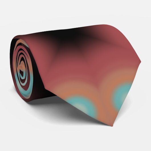 Design der Regenbogenkunst im Südwesten der Wüste Krawatte (Gerollt)