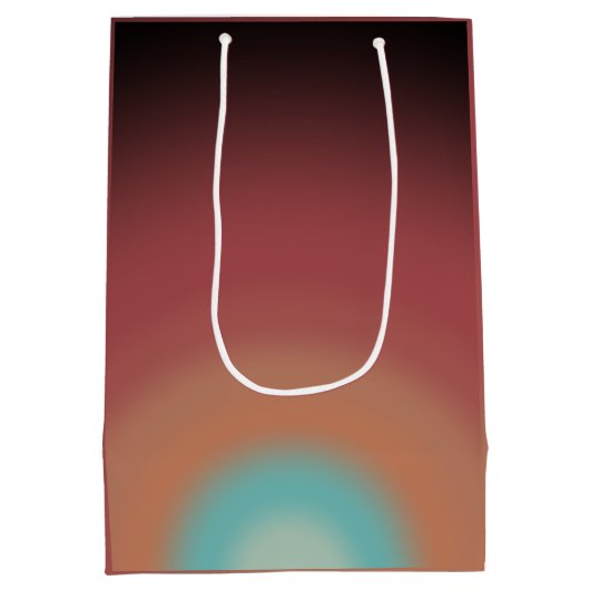 Design der Regenbogenkunst im Südwesten der Wüste Mittlere Geschenktüte (Rückseite)