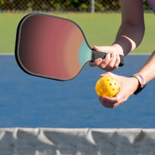 Design der Regenbogenkunst im Südwesten der Wüste Pickleball Schläger