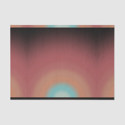 Design der Regenbogenkunst im Südwesten der Wüste Seidenpapier (Vorderseite)