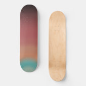 Design der Regenbogenkunst im Südwesten der Wüste Skateboard (Vorderseite)