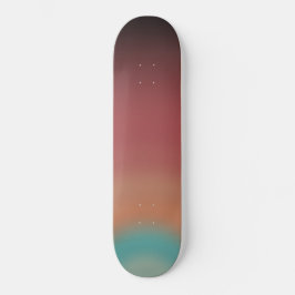 Design der Regenbogenkunst im Südwesten der Wüste Skateboard