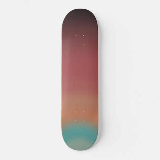 Design der Regenbogenkunst im Südwesten der Wüste Skateboard (Vorderseite)