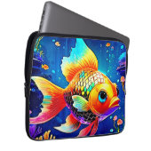 Design der Regenbogenozeanfische Laptopschutzhülle (Vorne Rechts)