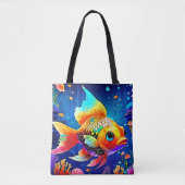 Design der Regenbogenozeanfische Tasche (Vorderseite)