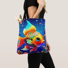 Design der Regenbogenozeanfische Tasche
