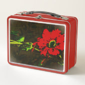 Design der Reisetasche aus Metall Metall Brotdose (Vorderseite)