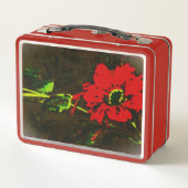 Design der Reisetasche aus Metall Metall Brotdose (Rückseite)