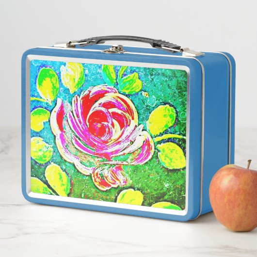 Design der Reisetasche aus Metall Metall Brotdose (Beispiel)