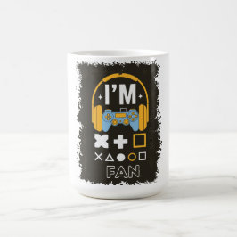 Design der Remote-Player-Konsole Kaffeetasse