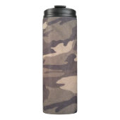 Design der Retro-Camouflage, Chili mit praktischem Thermosbecher (Vorderseite)