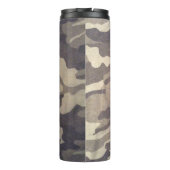 Design der Retro-Camouflage, Chili mit praktischem Thermosbecher (Rückseite)