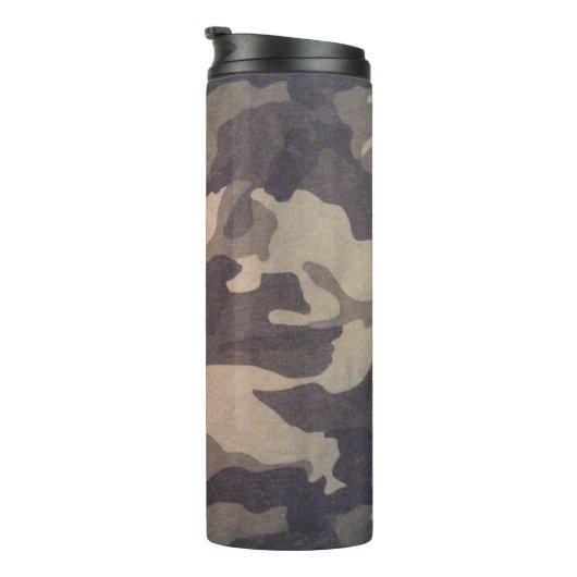 Design der Retro-Camouflage, Chili mit praktischem Thermosbecher (Nach rechts gedreht)