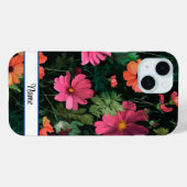 Design der rosa Blume Case-Mate iPhone Hülle (Rückseite (Horizontal))